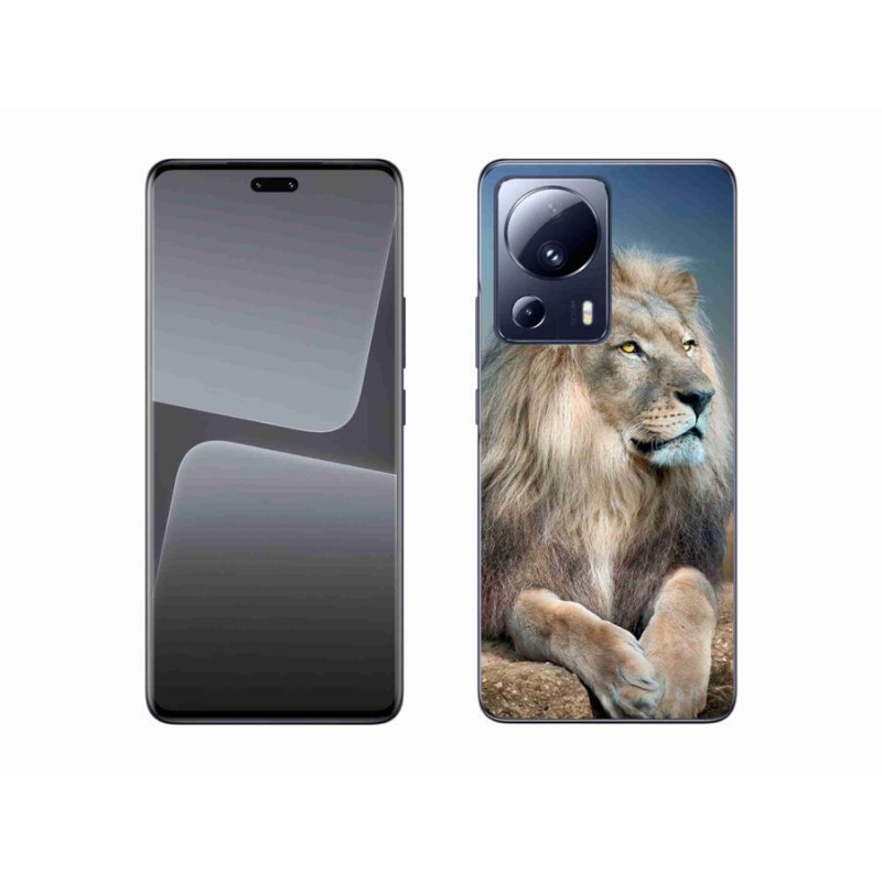Gelový obal mmCase na mobil Xiaomi 13 Lite - lev 1