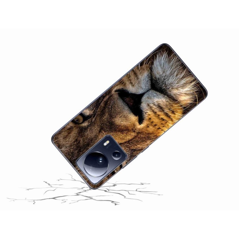 Gelový obal mmCase na mobil Xiaomi 13 Lite - lev