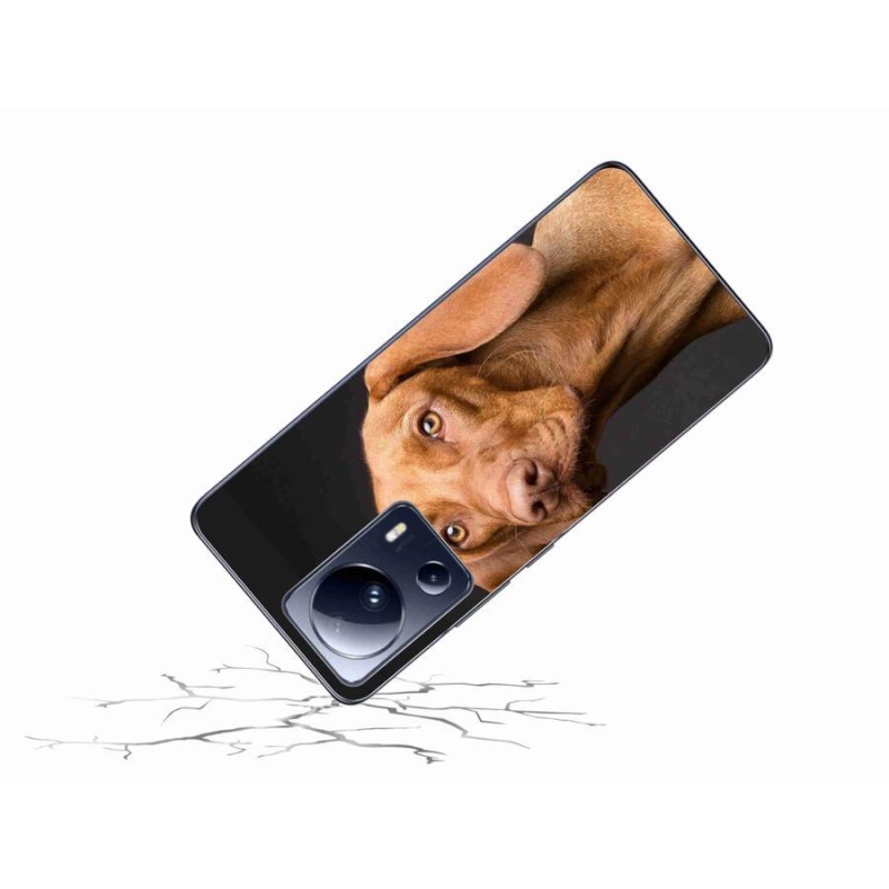 Gelový obal mmCase na mobil Xiaomi 13 Lite - maďarský ohař
