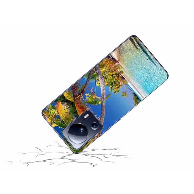 Gelový obal mmCase na mobil Xiaomi 13 Lite - mořská pláž