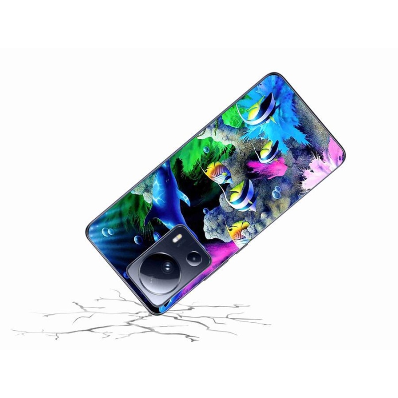 Gelový obal mmCase na mobil Xiaomi 13 Lite - mořský svět