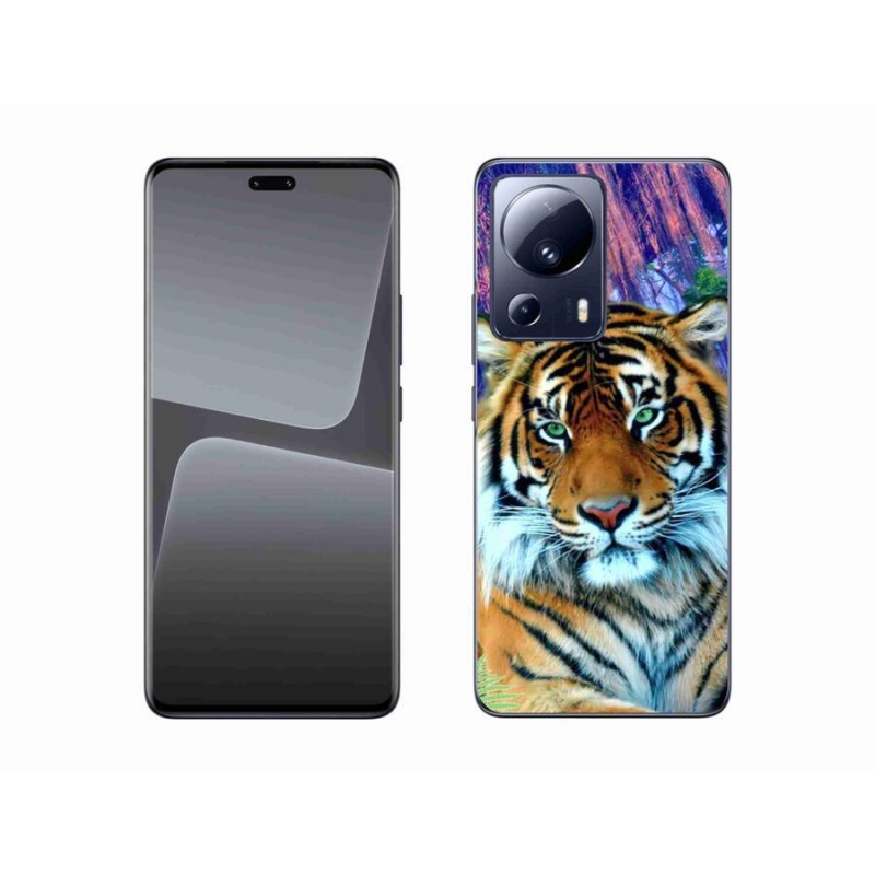 Gelový obal mmCase na mobil Xiaomi 13 Lite - tygr