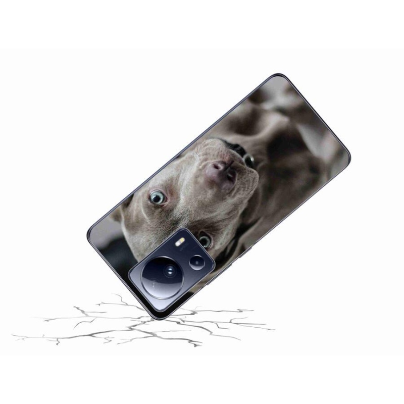 Gelový obal mmCase na mobil Xiaomi 13 Lite - výmarský ohař