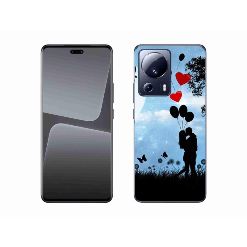 Gelový obal mmCase na mobil Xiaomi 13 Lite - zamilovaný pár