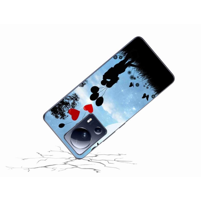 Gelový obal mmCase na mobil Xiaomi 13 Lite - zamilovaný pár