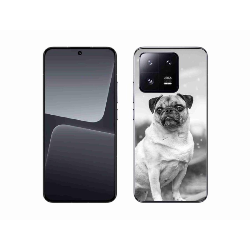 Gelový obal mmCase na mobil Xiaomi 13 - mops