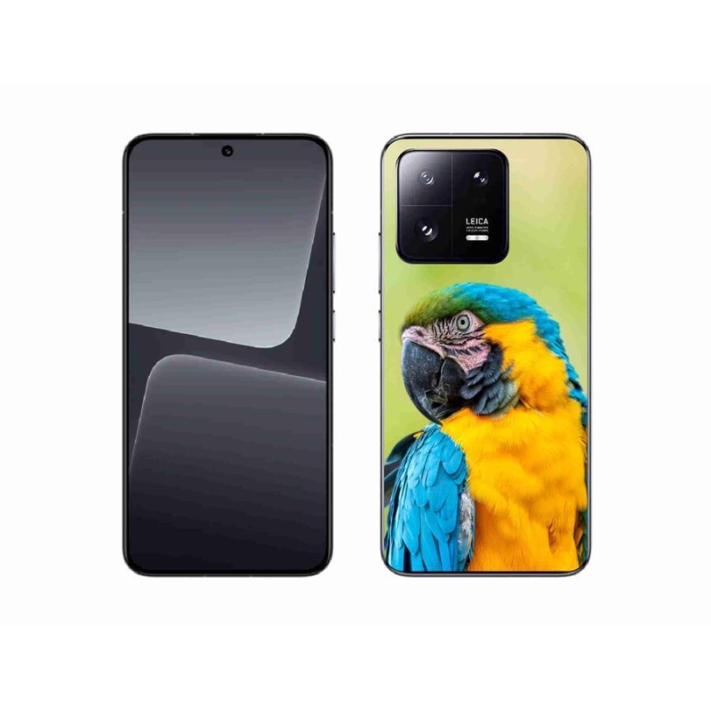 Gelový obal mmCase na mobil Xiaomi 13 - papoušek ara 2