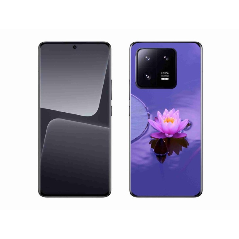 Gelový obal mmCase na mobil Xiaomi 13 Pro - květ na hladině