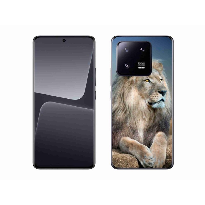 Gelový obal mmCase na mobil Xiaomi 13 Pro - lev 1