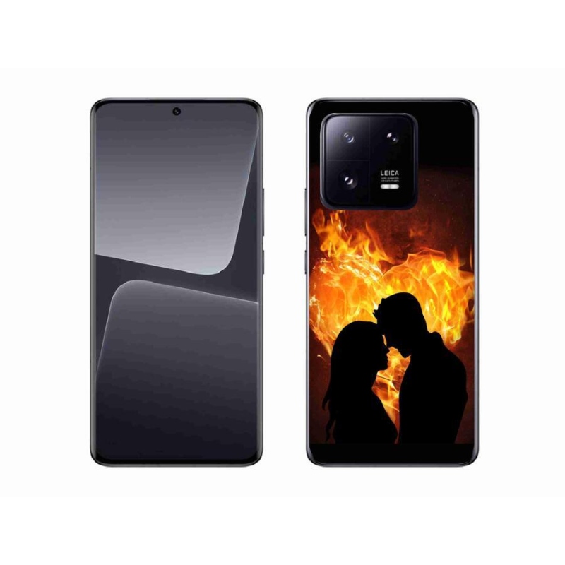 Gelový obal mmCase na mobil Xiaomi 13 Pro - ohnivá láska