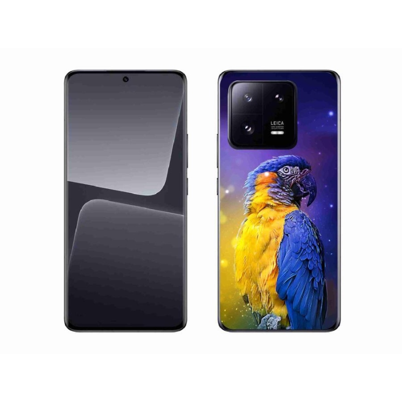 Gelový obal mmCase na mobil Xiaomi 13 Pro - papoušek ara 1