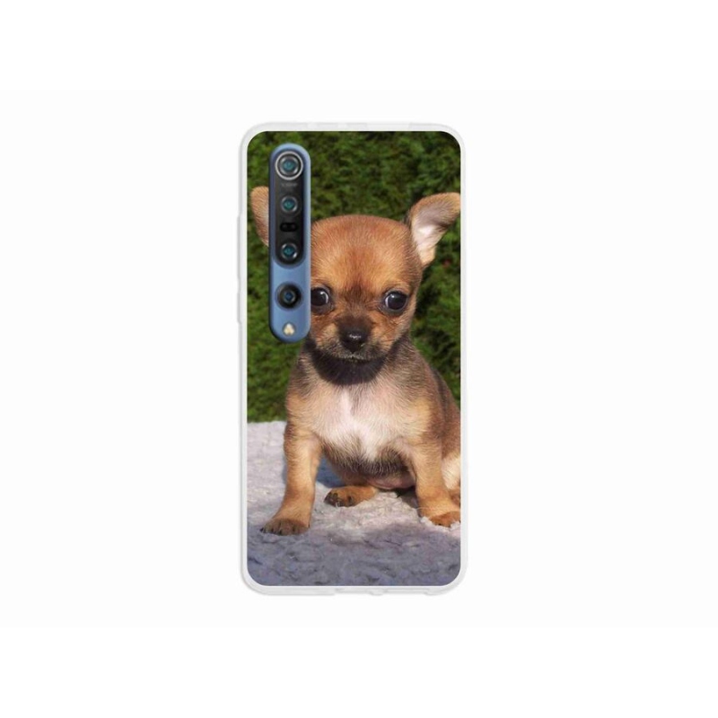 Gelový obal mmCase na mobil Xiaomi Mi 10 - čivava 3