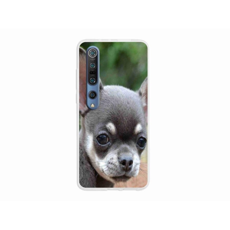 Gelový obal mmCase na mobil Xiaomi Mi 10 - čivava