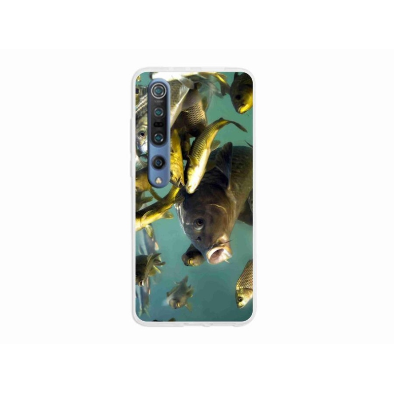 Gelový obal mmCase na mobil Xiaomi Mi 10 - hejno ryb