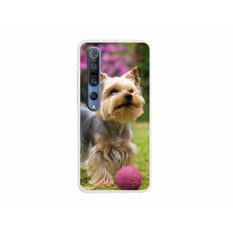 Gelový obal mmCase na mobil Xiaomi Mi 10 - jorkšír 4