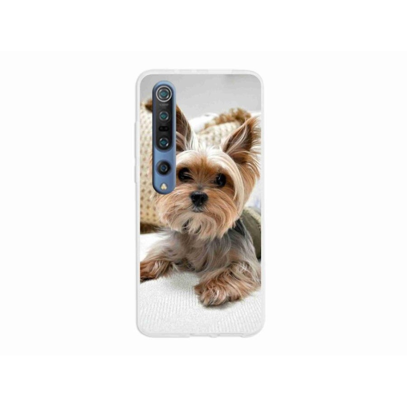 Gelový obal mmCase na mobil Xiaomi Mi 10 - jorkšír 5