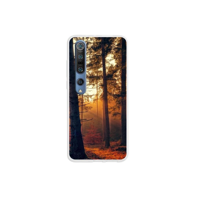 Gelový obal mmCase na mobil Xiaomi Mi 10 - les
