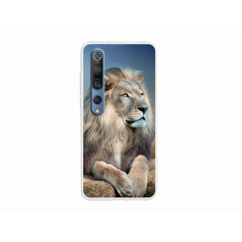 Gelový obal mmCase na mobil Xiaomi Mi 10 - lev 1
