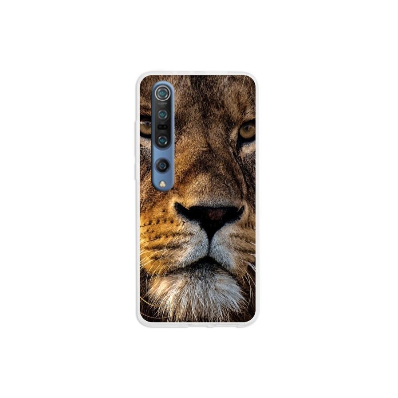 Gelový obal mmCase na mobil Xiaomi Mi 10 - lev