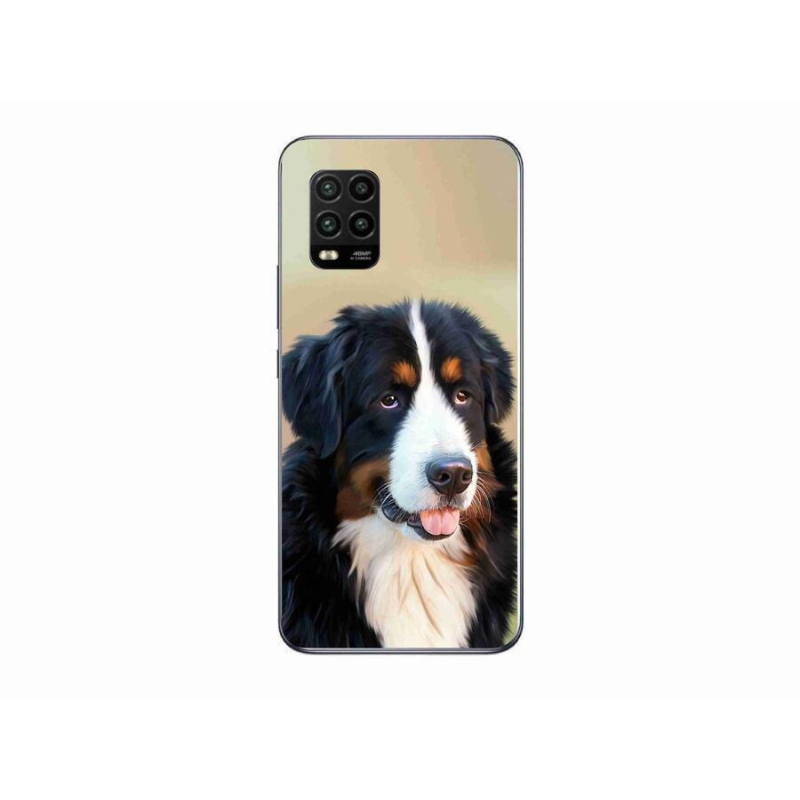 Gelový obal mmCase na mobil Xiaomi Mi 10 Lite - bernský salašnický pes