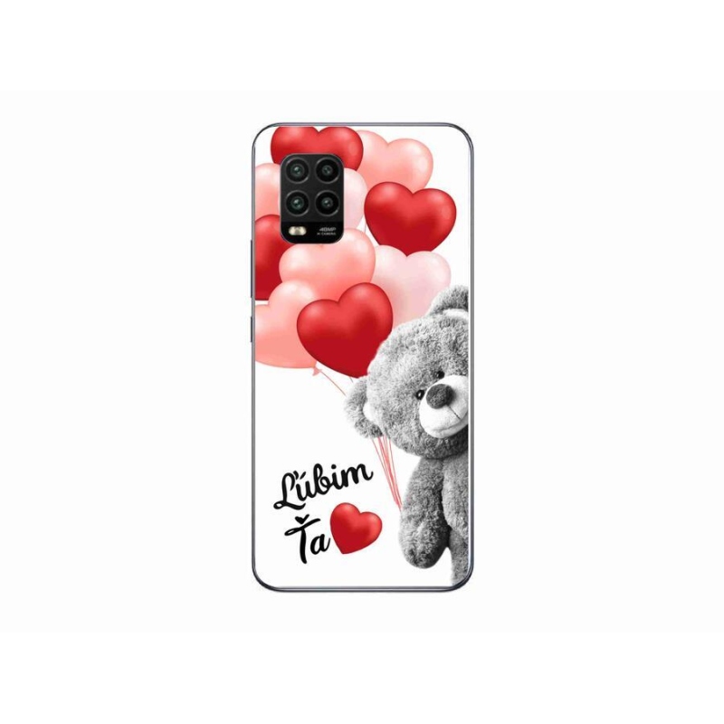Gelový obal mmCase na mobil Xiaomi Mi 10 Lite - ľúbim ťa sk