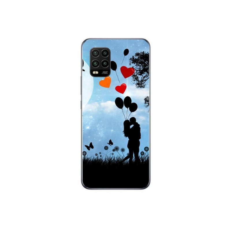 Gelový obal mmCase na mobil Xiaomi Mi 10 Lite - zamilovaný pár