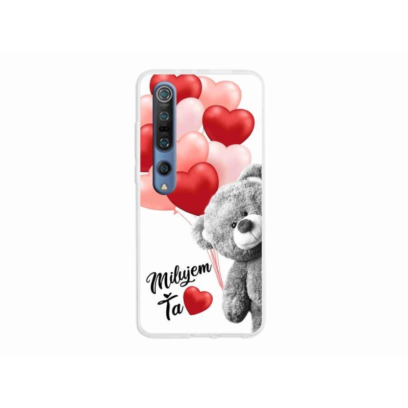 Gelový obal mmCase na mobil Xiaomi Mi 10 - milujem Ťa sk