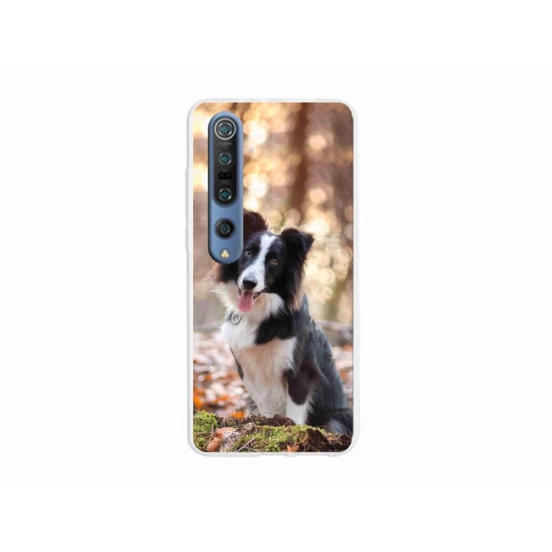 Gelový obal mmCase na mobil Xiaomi Mi 10 Pro - border kolie 1