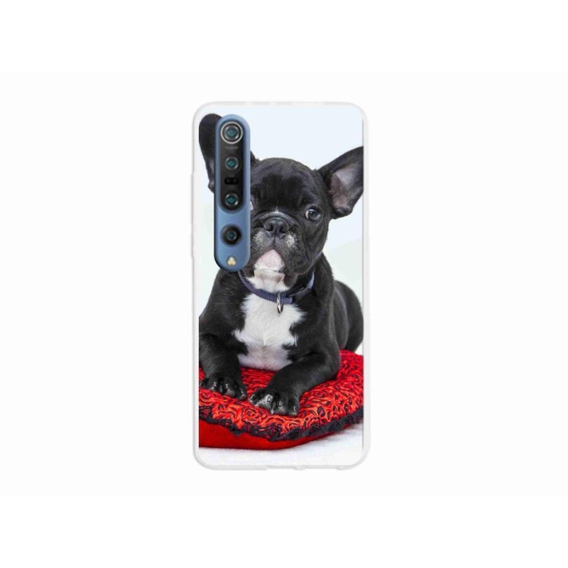 Gelový obal mmCase na mobil Xiaomi Mi 10 Pro - buldok