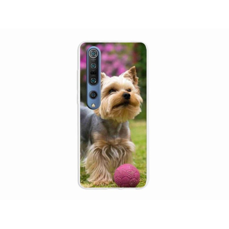 Gelový obal mmCase na mobil Xiaomi Mi 10 Pro - jorkšír 4
