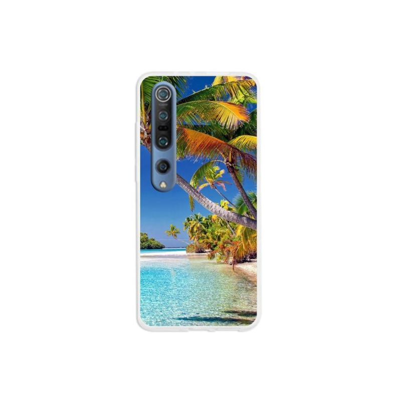 Gelový obal mmCase na mobil Xiaomi Mi 10 Pro - mořská pláž