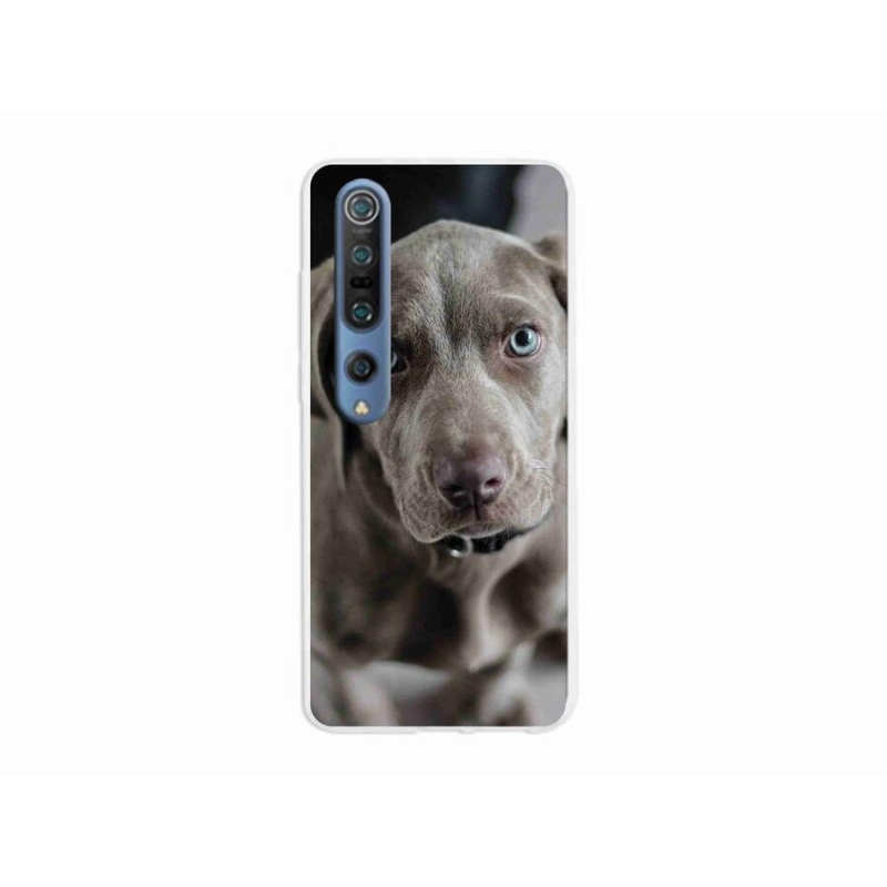 Gelový obal mmCase na mobil Xiaomi Mi 10 Pro - výmarský ohař