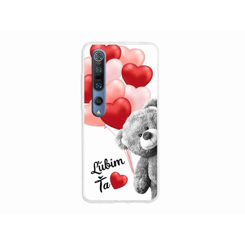 Gelový obal mmCase na mobil Xiaomi Mi 10 - ľúbim ťa sk