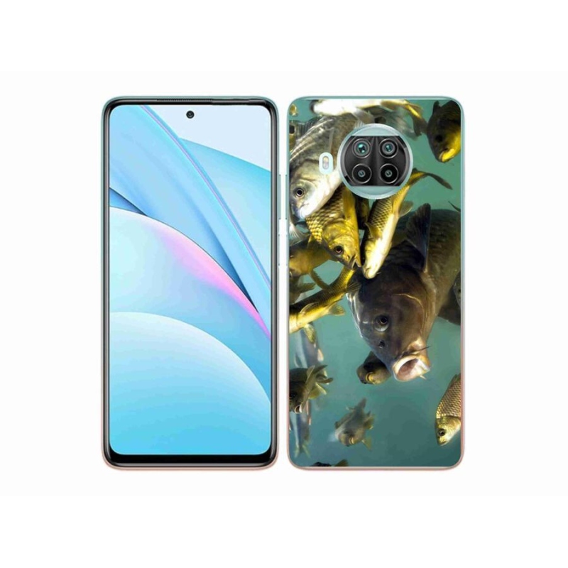 Gelový obal mmCase na mobil Xiaomi Mi 10T Lite 5G - hejno ryb