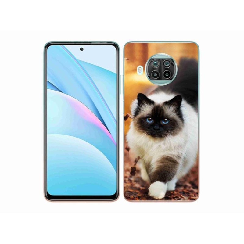 Gelový obal mmCase na mobil Xiaomi Mi 10T Lite 5G - kočka 1