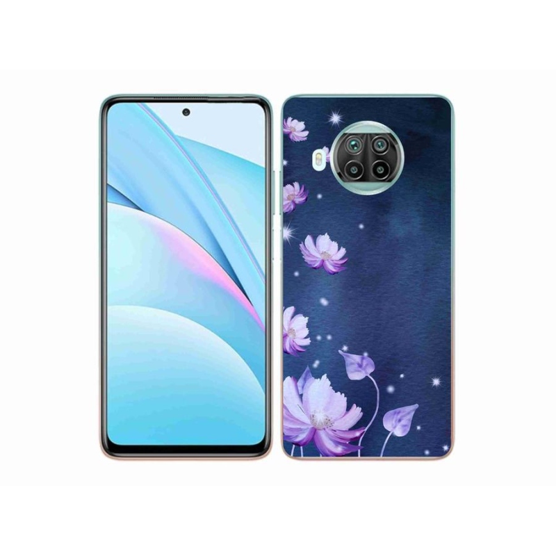 Gelový obal mmCase na mobil Xiaomi Mi 10T Lite 5G - padající květy