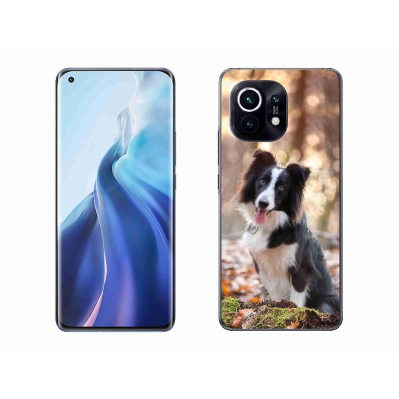Gelový obal mmCase na mobil Xiaomi Mi 11 - border kolie 1