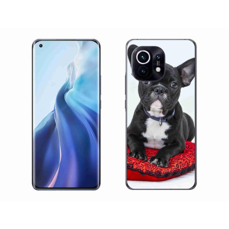 Gelový obal mmCase na mobil Xiaomi Mi 11 - buldok