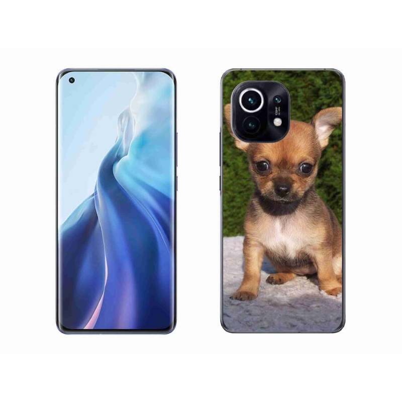 Gelový obal mmCase na mobil Xiaomi Mi 11 - čivava 3