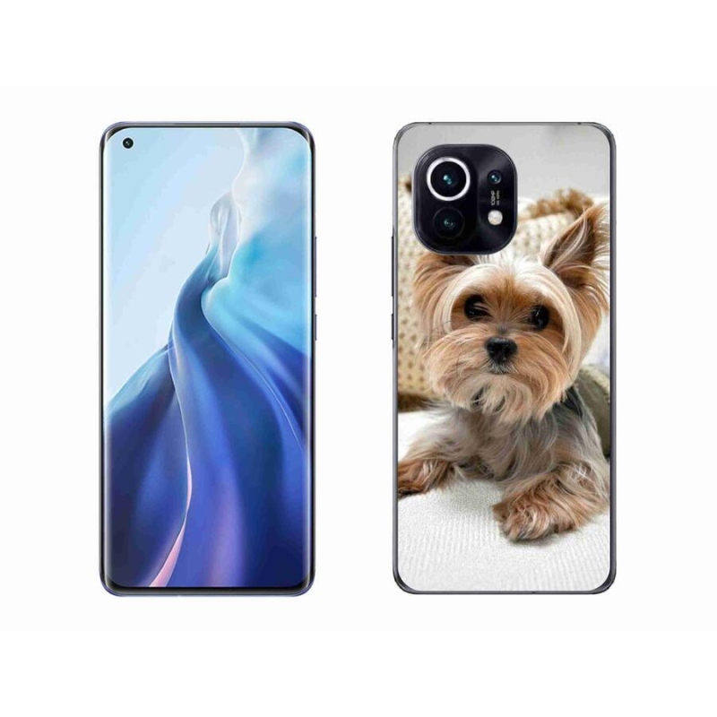 Gelový obal mmCase na mobil Xiaomi Mi 11 - jorkšír 5