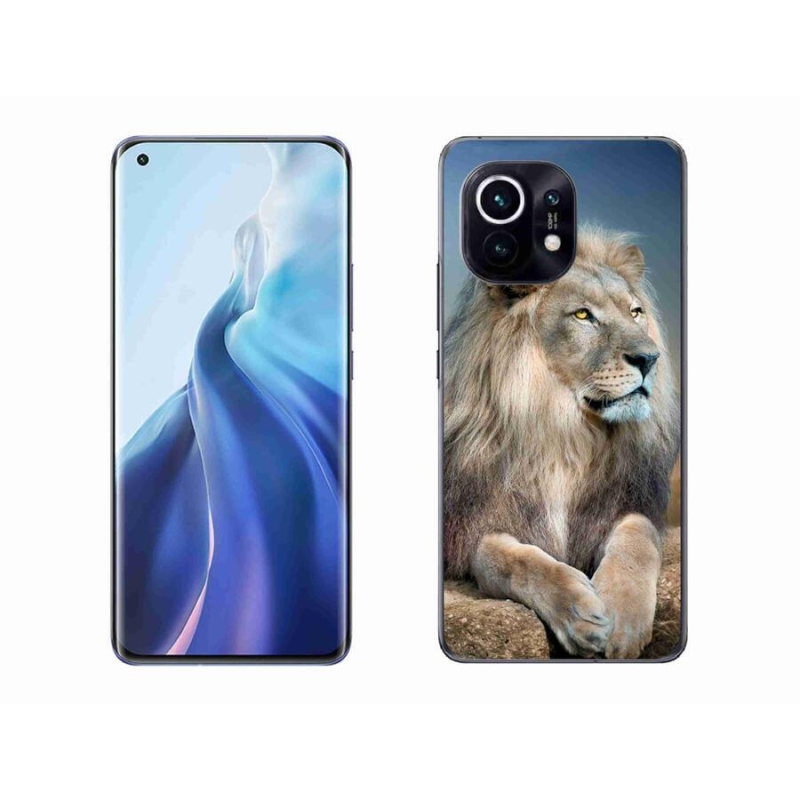 Gelový obal mmCase na mobil Xiaomi Mi 11 - lev 1