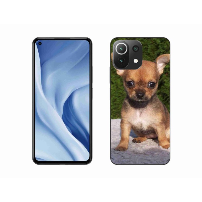 Gelový obal mmCase na mobil Xiaomi Mi 11 Lite 4G/5G - čivava 3