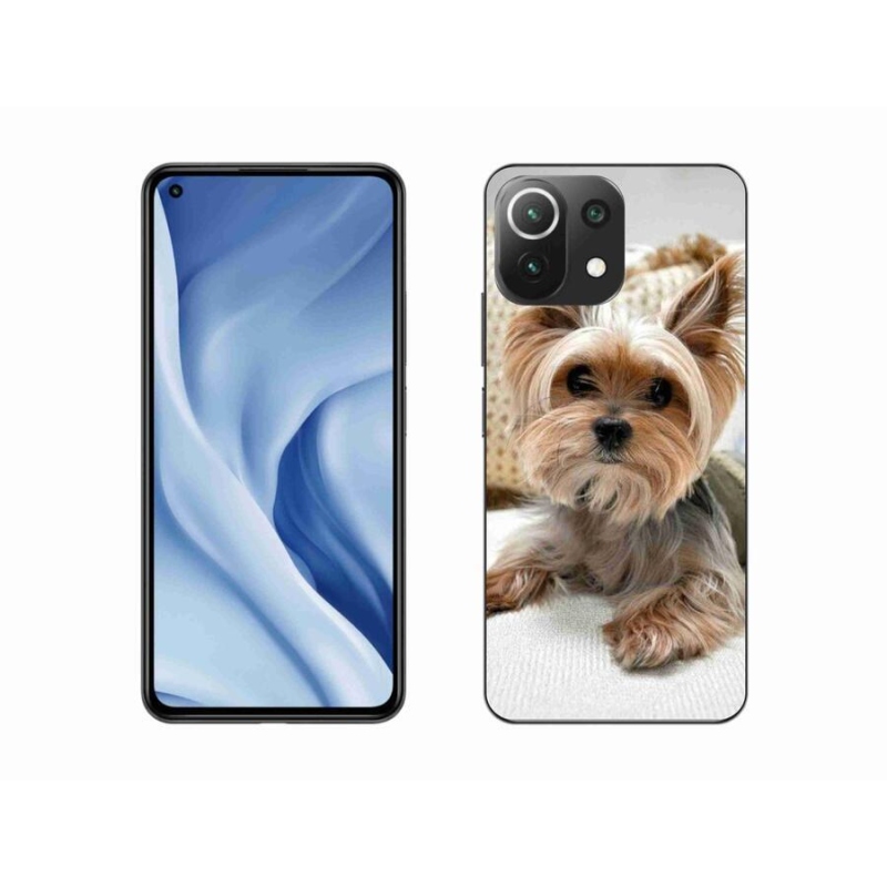 Gelový obal mmCase na mobil Xiaomi Mi 11 Lite 4G/5G - jorkšír 5