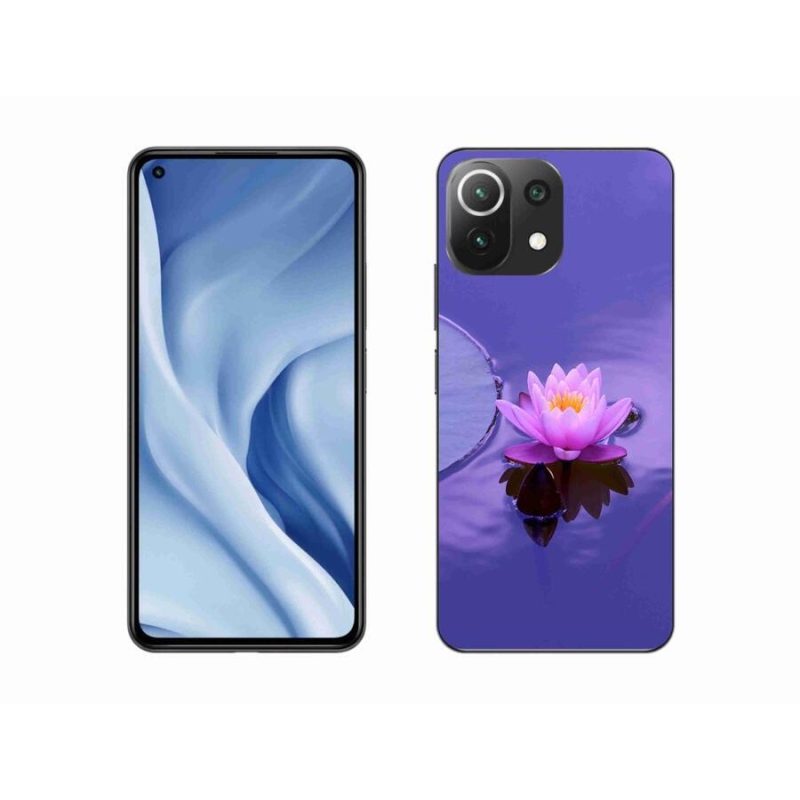 Gelový obal mmCase na mobil Xiaomi Mi 11 Lite 4G/5G - květ na hladině