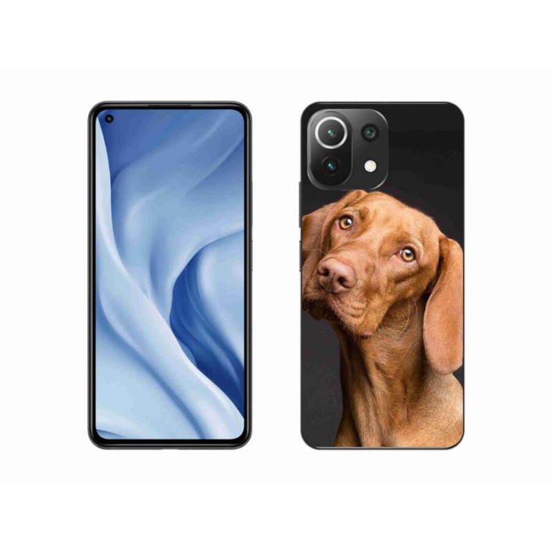 Gelový obal mmCase na mobil Xiaomi Mi 11 Lite 4G/5G - maďarský ohař