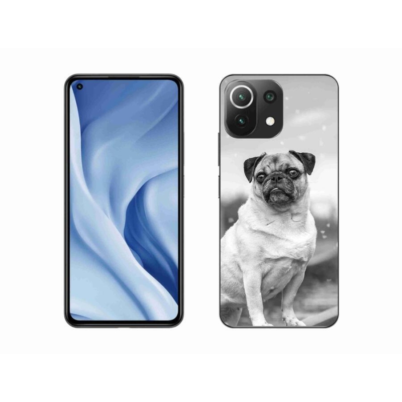 Gelový obal mmCase na mobil Xiaomi Mi 11 Lite 4G/5G - mops