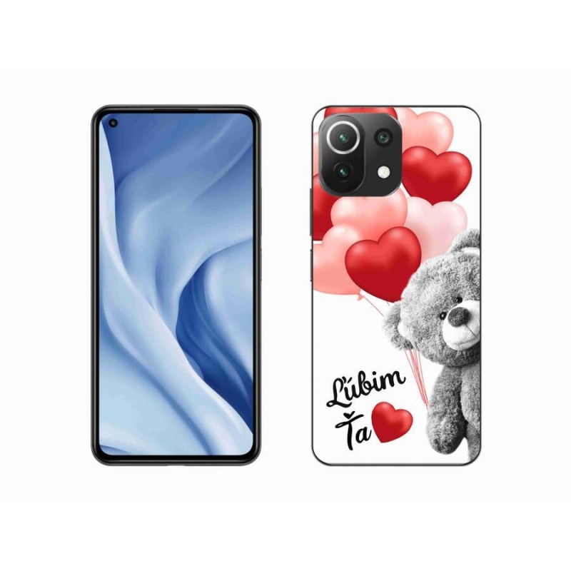 Gelový obal mmCase na mobil Xiaomi Mi 11 Lite 4G/5G - ľúbim ťa sk