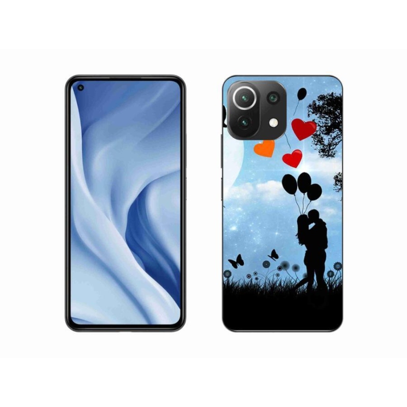 Gelový obal mmCase na mobil Xiaomi Mi 11 Lite 4G/5G - zamilovaný pár
