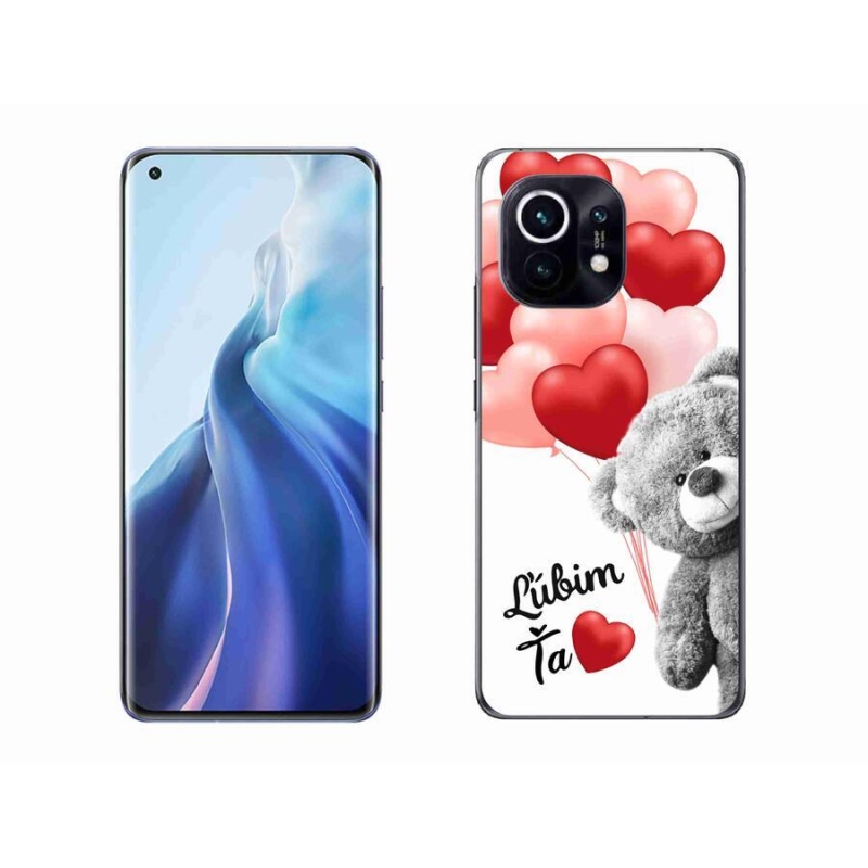 Gelový obal mmCase na mobil Xiaomi Mi 11 - ľúbim ťa sk