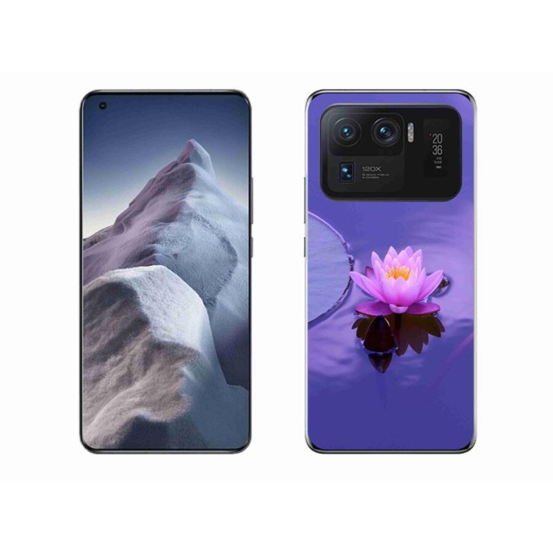 Gelový obal mmCase na mobil Xiaomi Mi 11 Ultra - květ na hladině